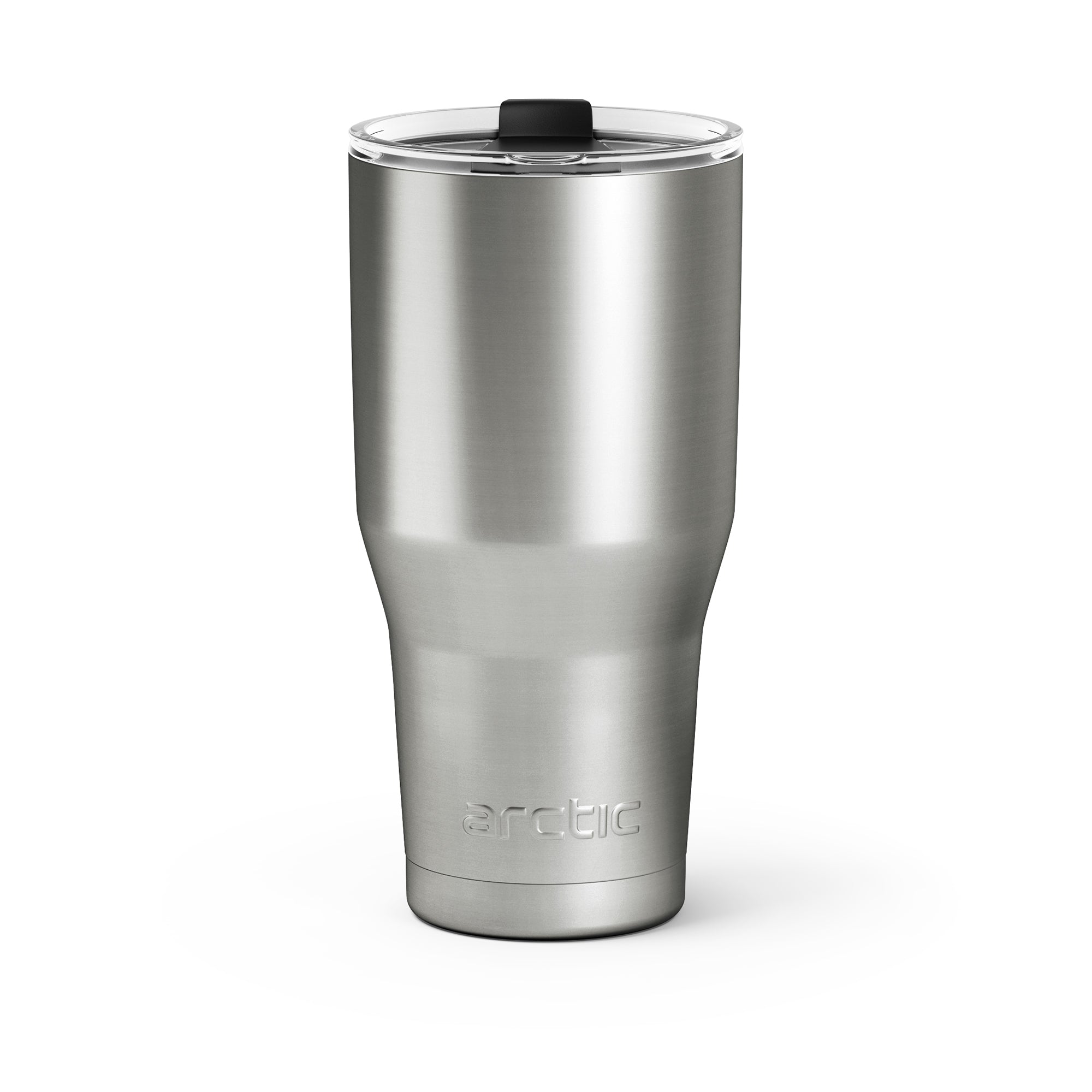 Arctic 40 oz Stainless Handle Tumbler with lid and straw - Bare